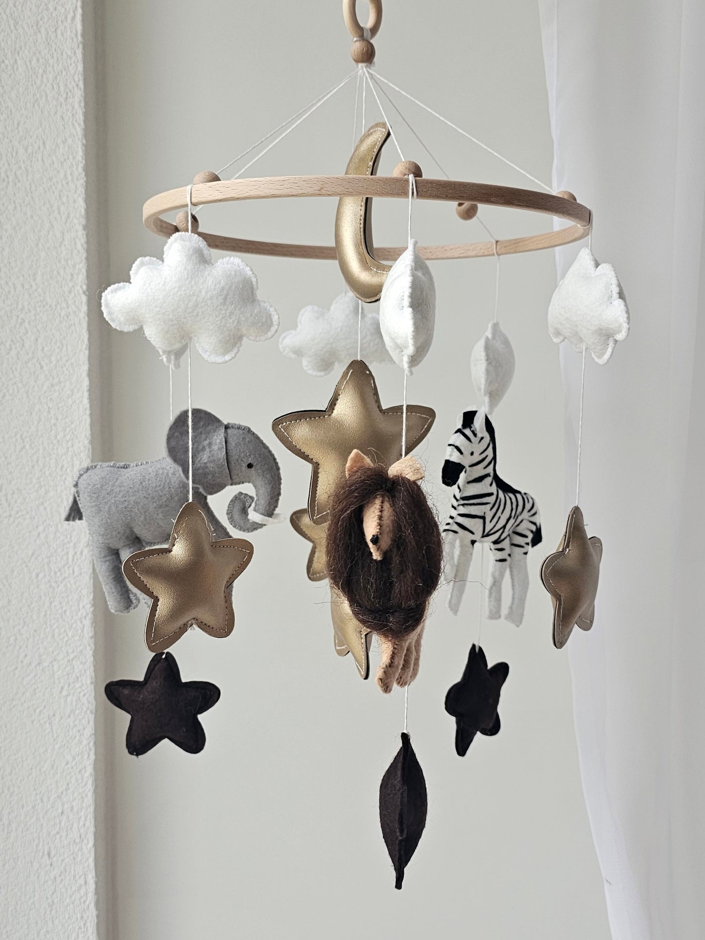 Baby Mobile Safari Nature Tiere