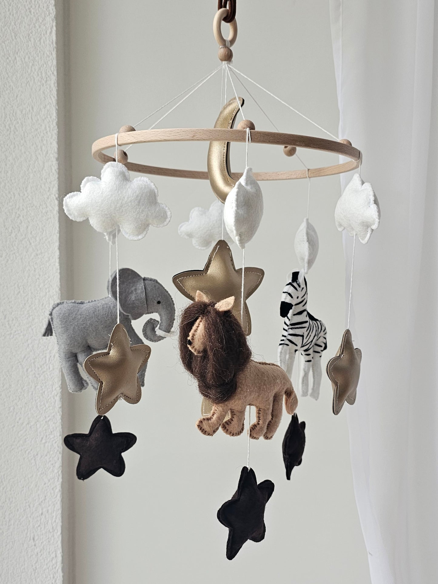 Baby Mobile Safari Nature Tiere