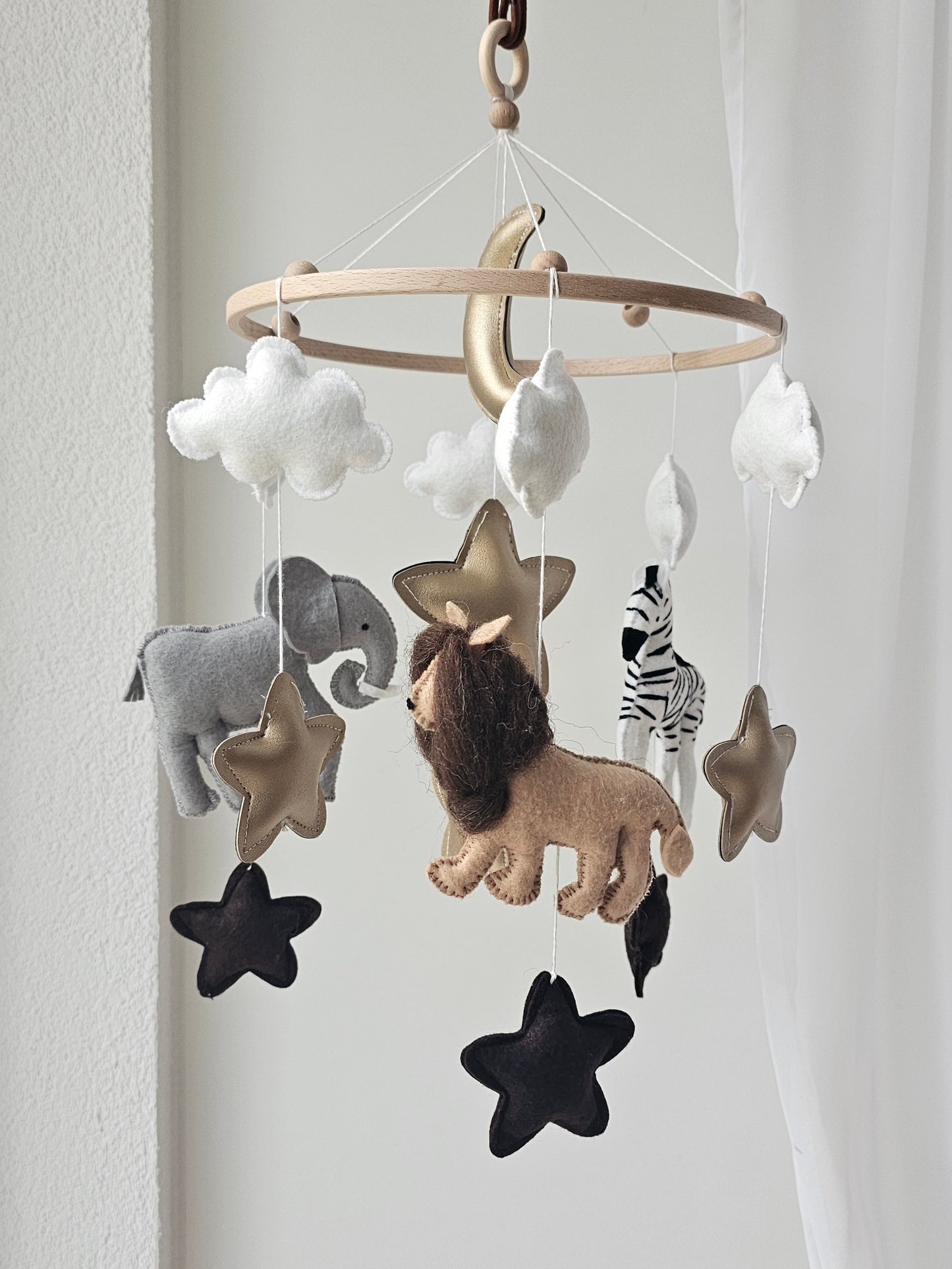 Baby Mobile Safari Nature Tiere