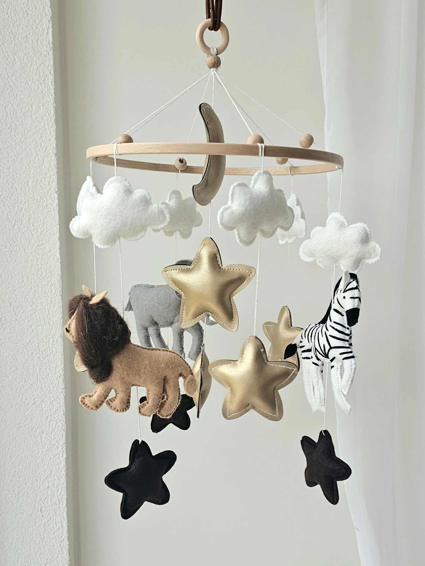 Baby Mobile Safari Nature Tiere