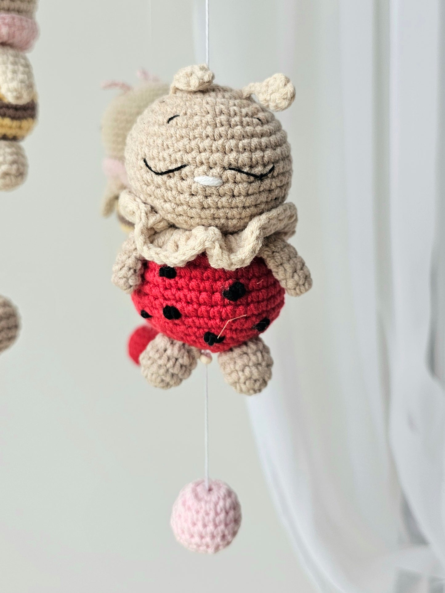 Baby Mobile Bienchen und Marienkäfer
