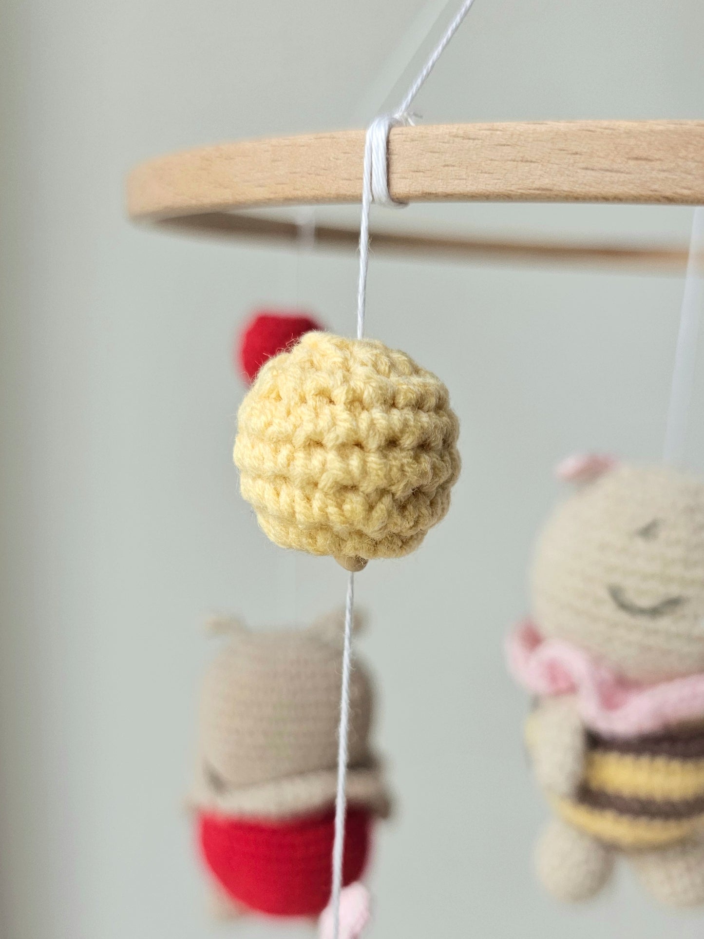 Baby Mobile Bienchen und Marienkäfer