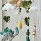 Baby Mobile Dinosaurier mit Vulkan