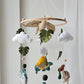 Baby Mobile Dinosaurier mit Vulkan