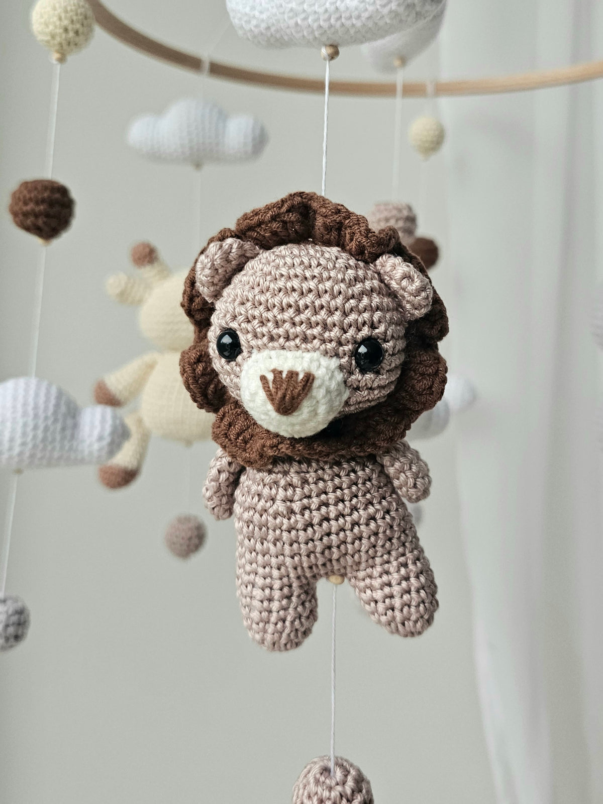 Baby Mobile Safari Friends