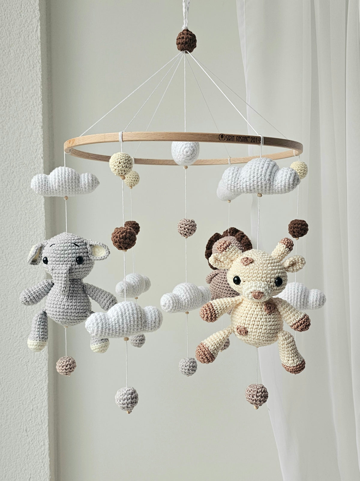 Baby Mobile Safari Friends