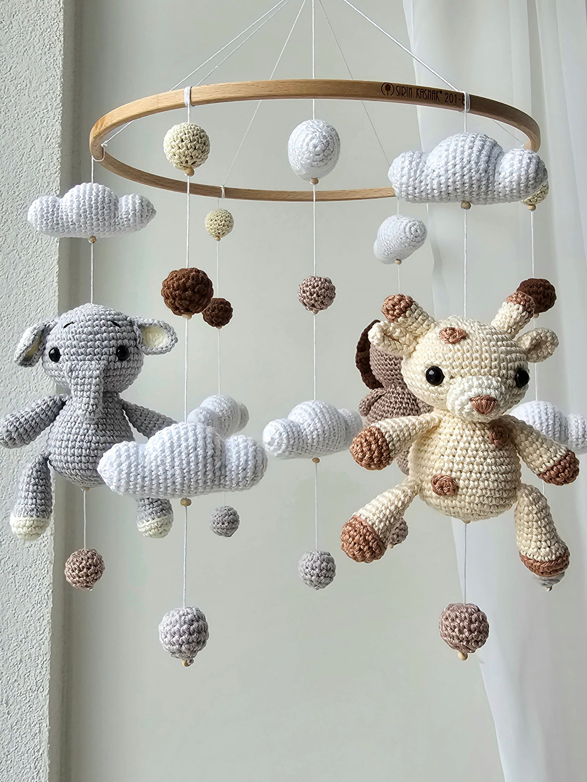 Baby Mobile Safari Friends