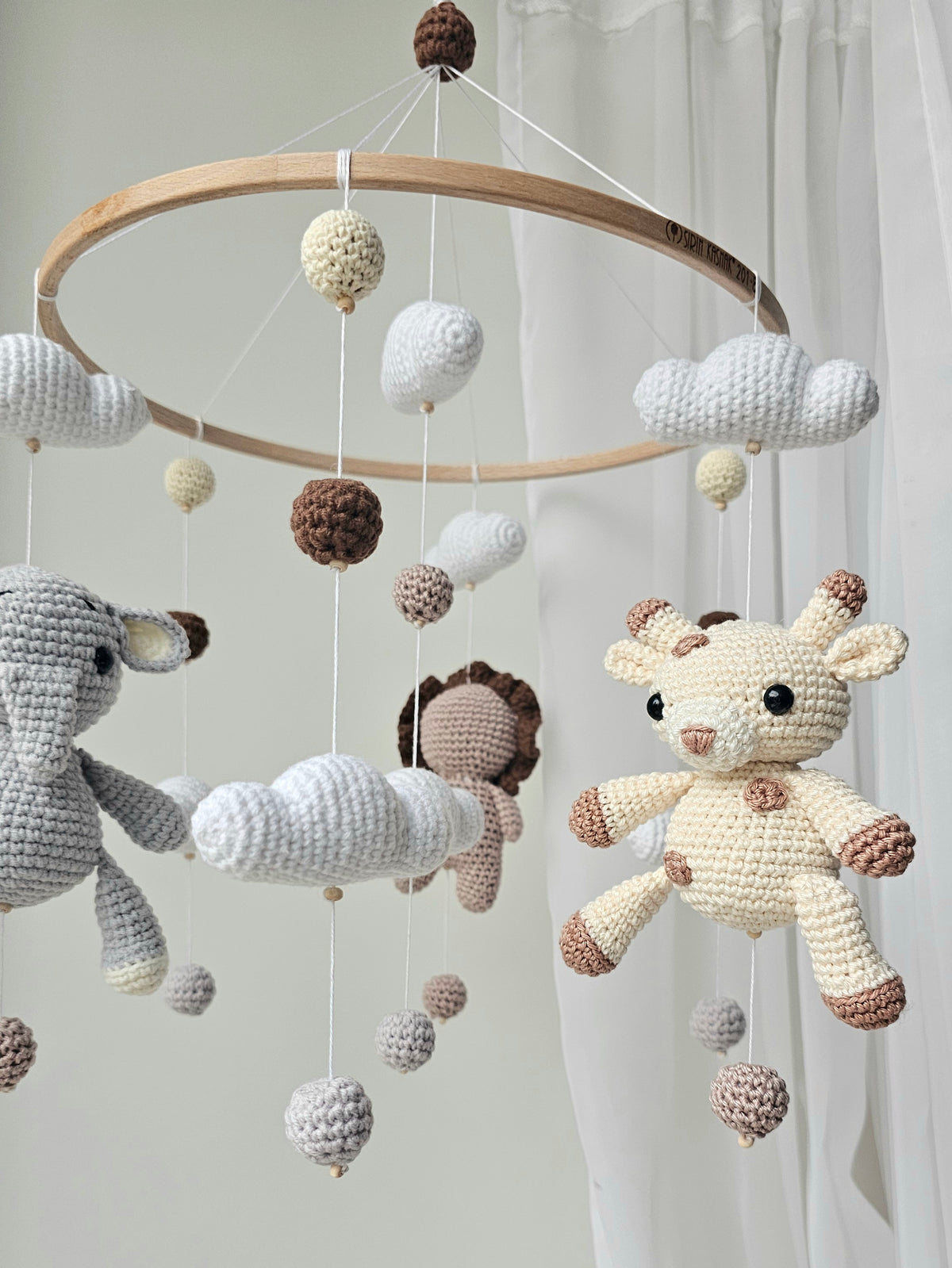 Baby Mobile Safari Friends