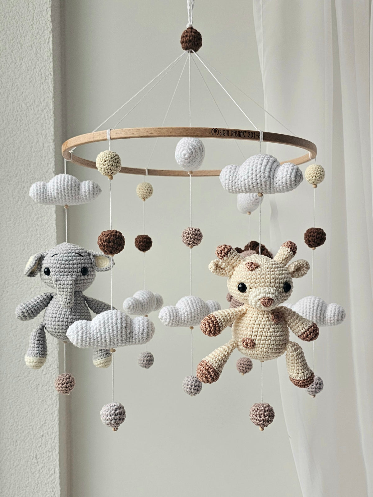 Baby Mobile Safari Friends