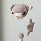 Baby Mobile Häkelliebe Bärchen
