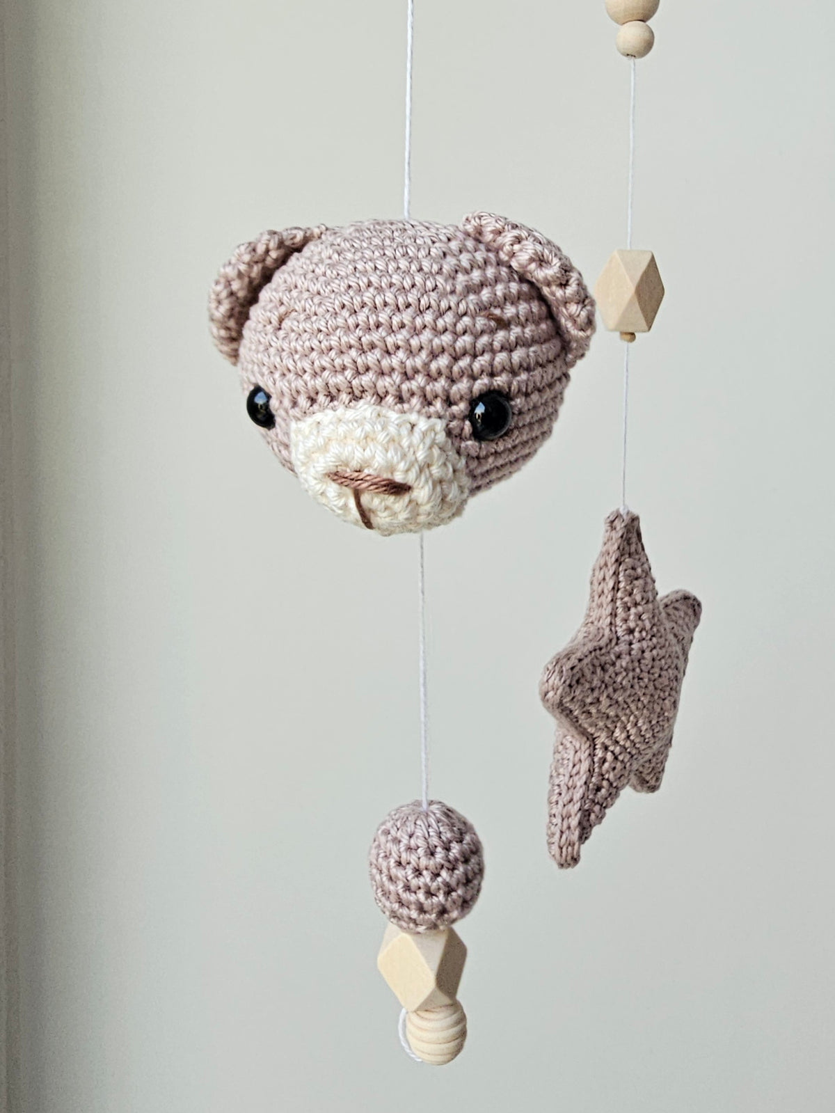 Baby Mobile Häkelliebe Bärchen
