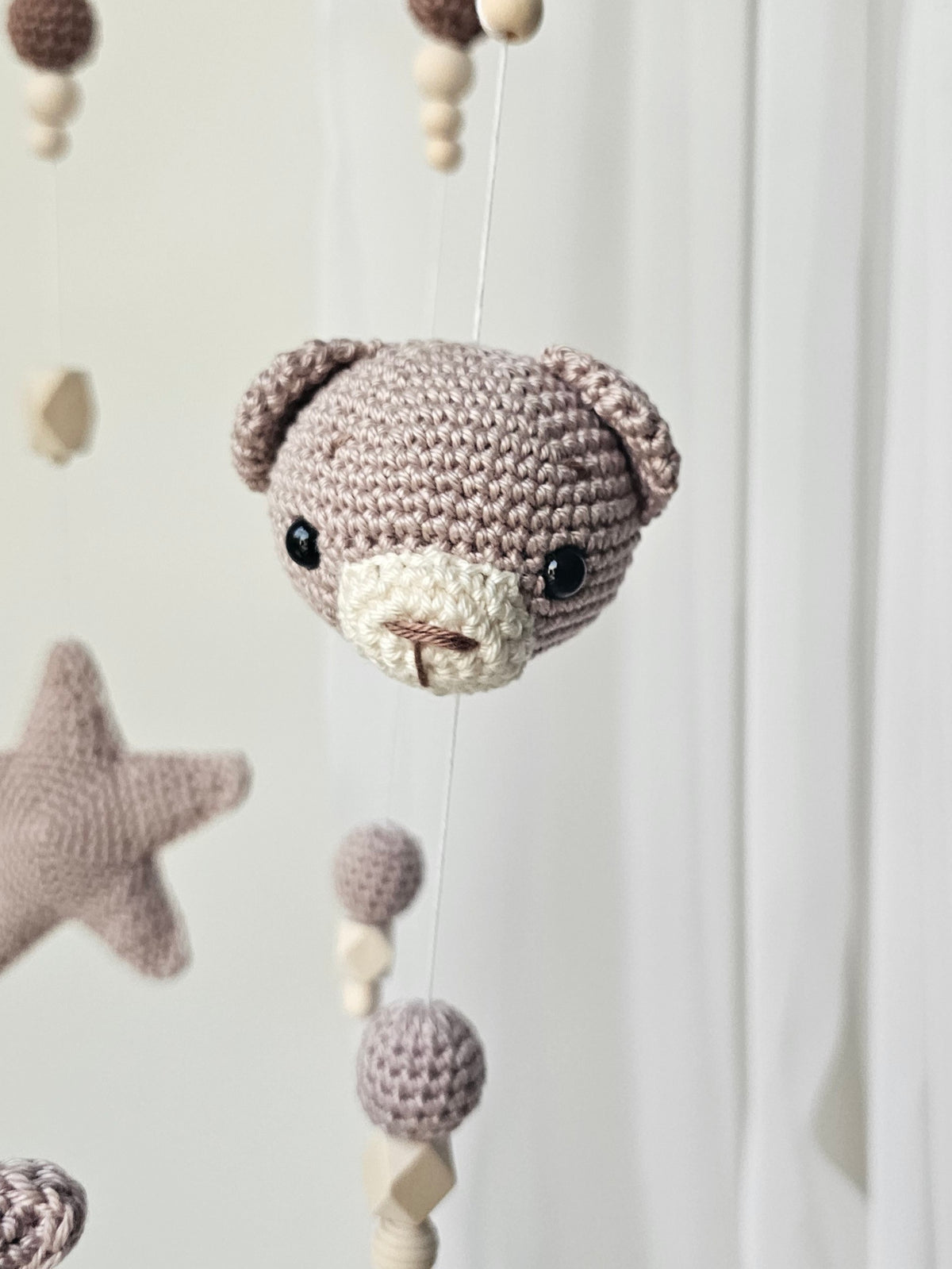 Baby Mobile Häkelliebe Bärchen