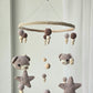 Baby Mobile Häkelliebe Bärchen