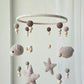 Baby Mobile Häkelliebe Bärchen beige