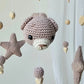Baby Mobile Häkelliebe Bärchen beige