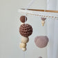 Baby Mobile Häkelliebe Bärchen beige