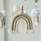 Baby Mobile Makramee in hellem beige