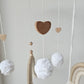 Baby Mobile Makramee in hellem beige