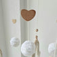 Baby Mobile Makramee in hellem beige