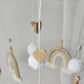 Baby Mobile Makramee in hellem beige