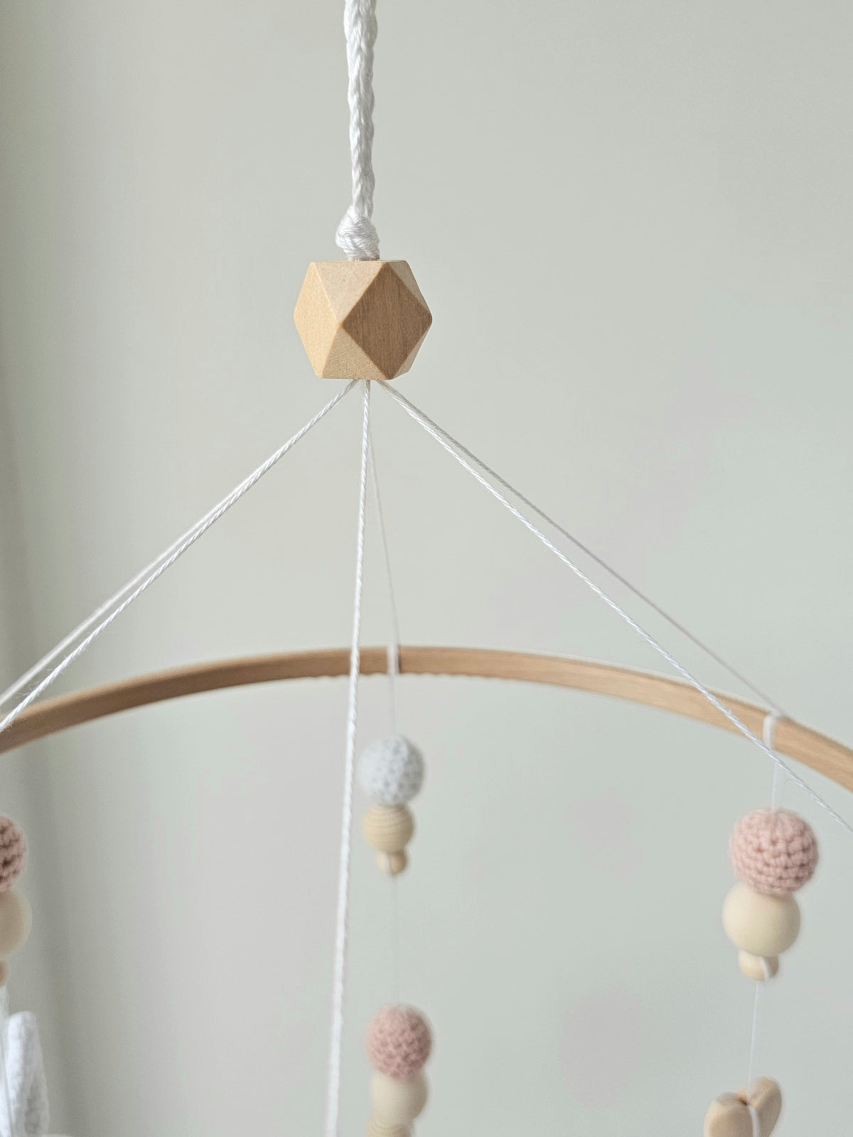 Baby Mobile Häkelliebe Häschen