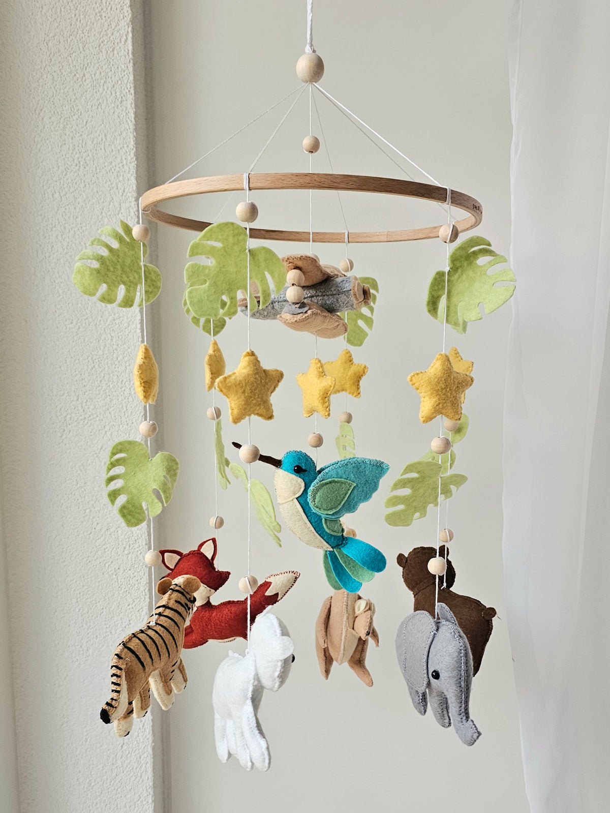 Baby Mobile World Animals