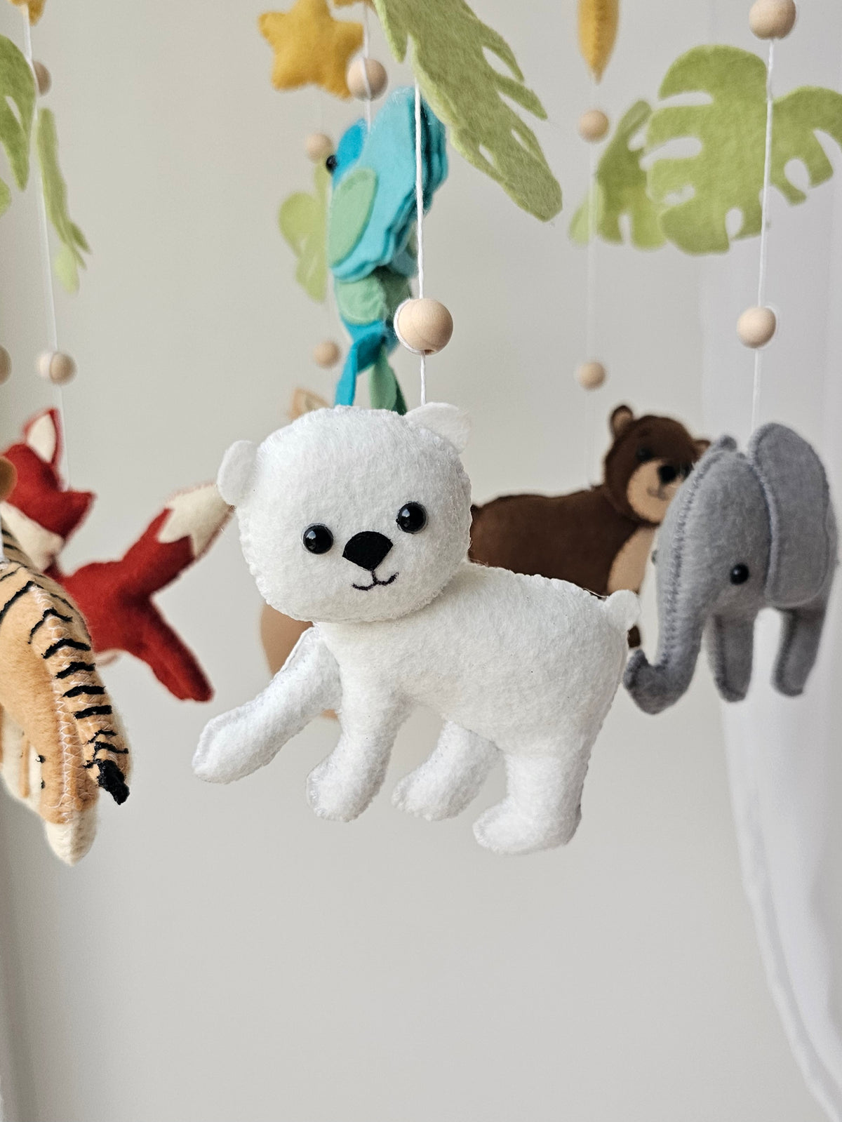 Baby Mobile World Animals