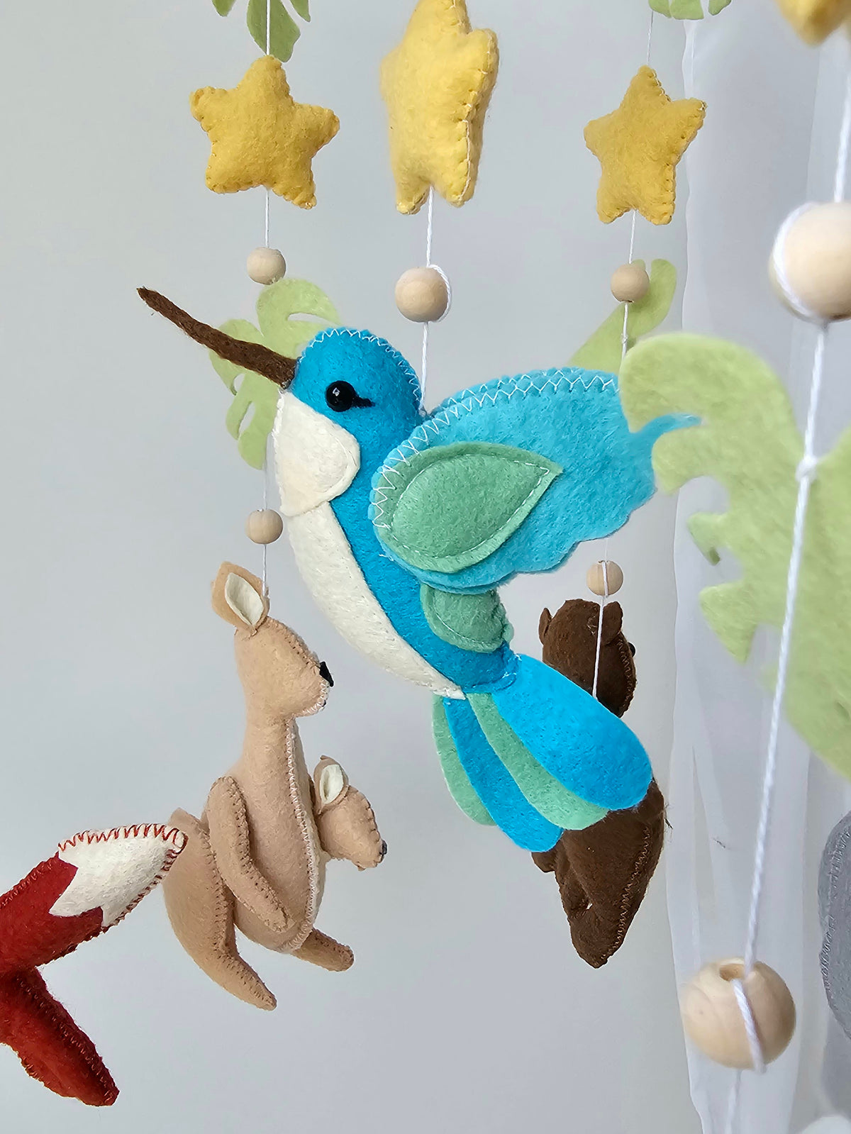 Baby Mobile World Animals