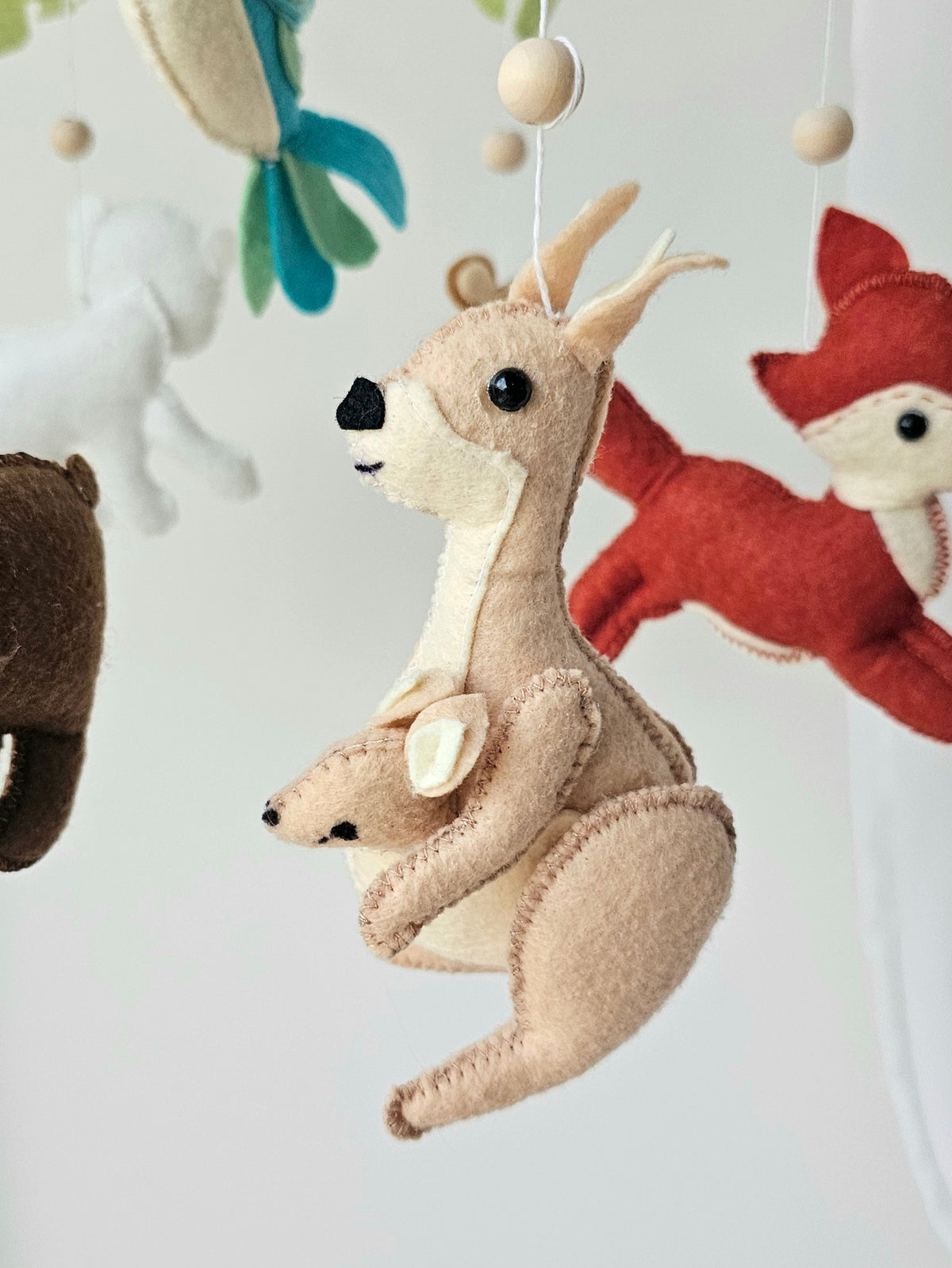 Baby Mobile World Animals