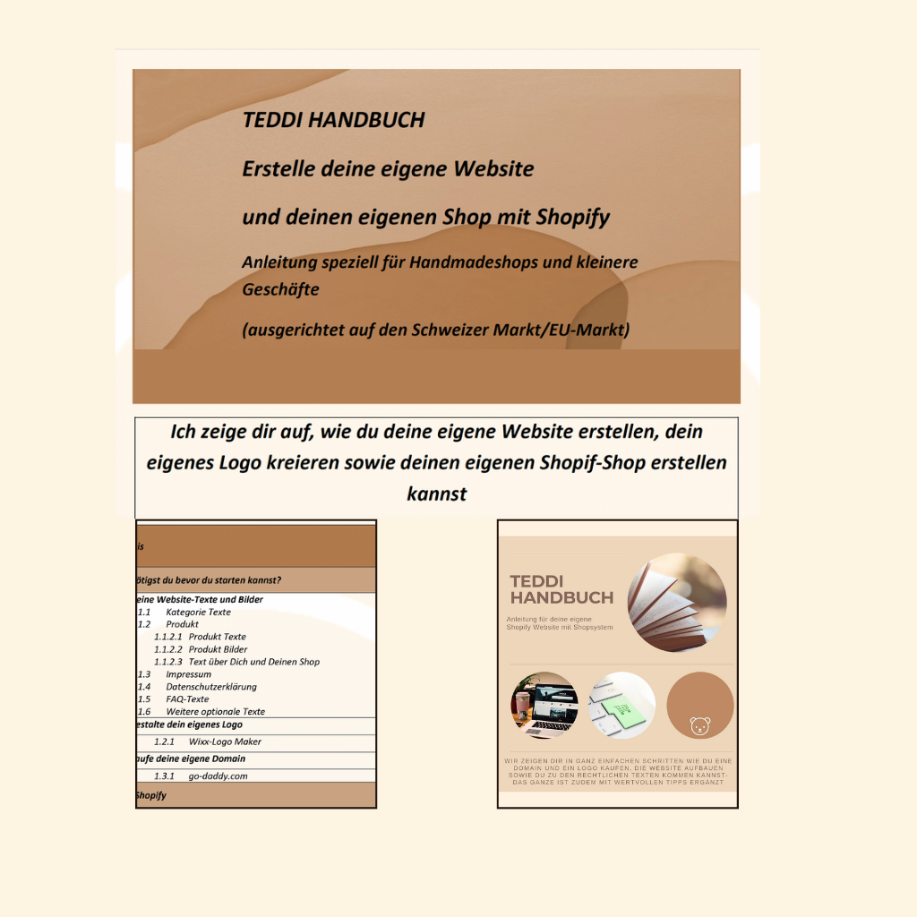 Teddi Handbuch "Der Weg zur eigenen Website mit Shopsystem" (Kopie)