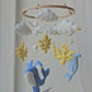 Baby Mobile Meer Liebe blau/gelb