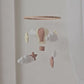 Baby Mobile Heissluftballon beige/crème/weiss