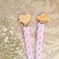 2er Set Makramee Bebe rosa