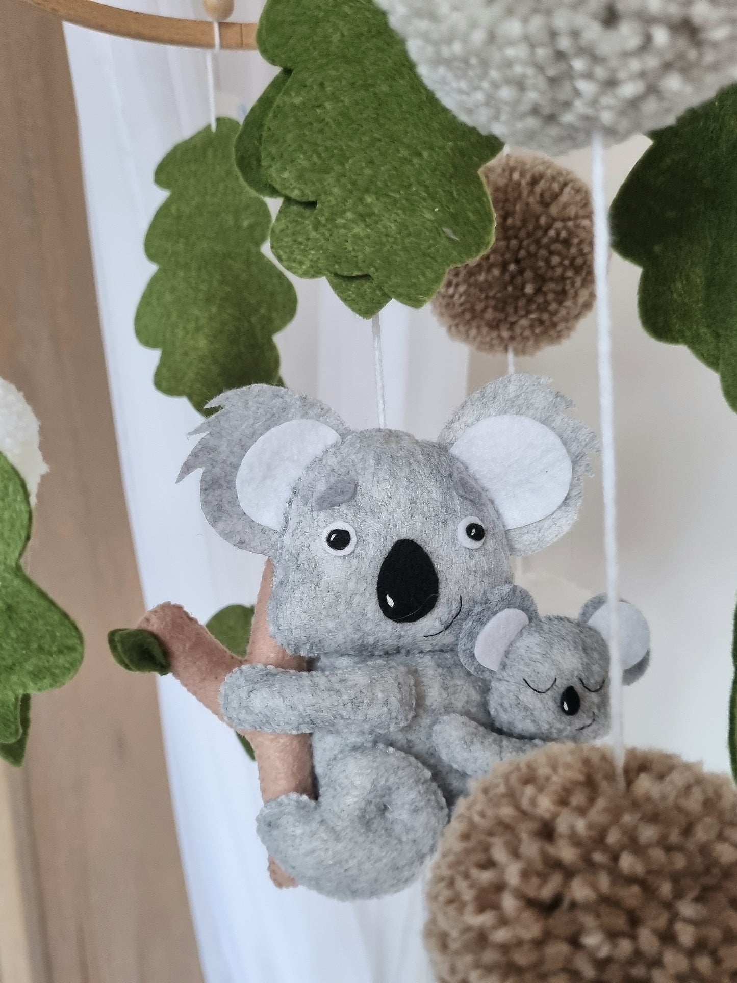 Baby Mobile Koala Liebe