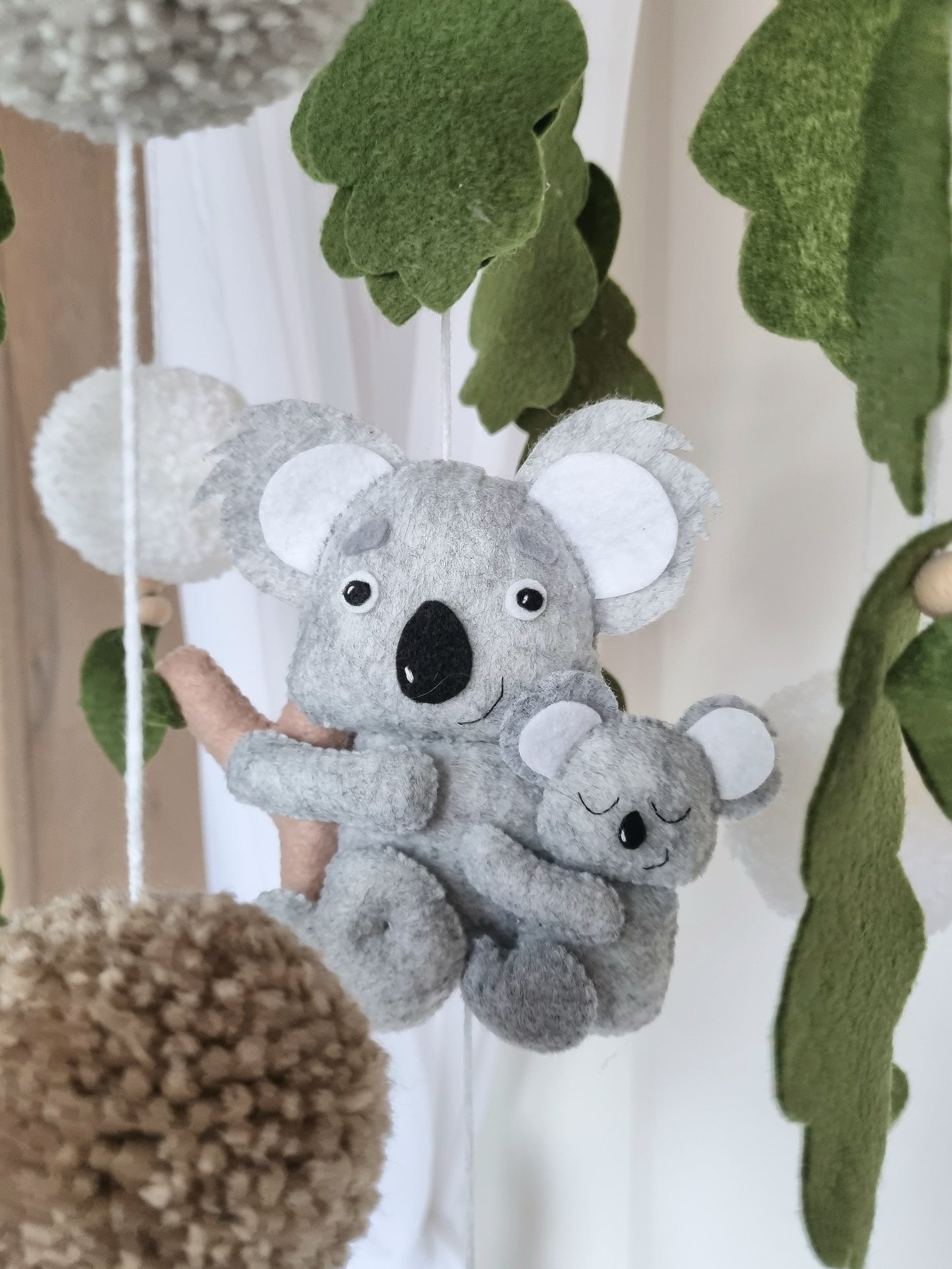 Baby Mobile Koala Liebe